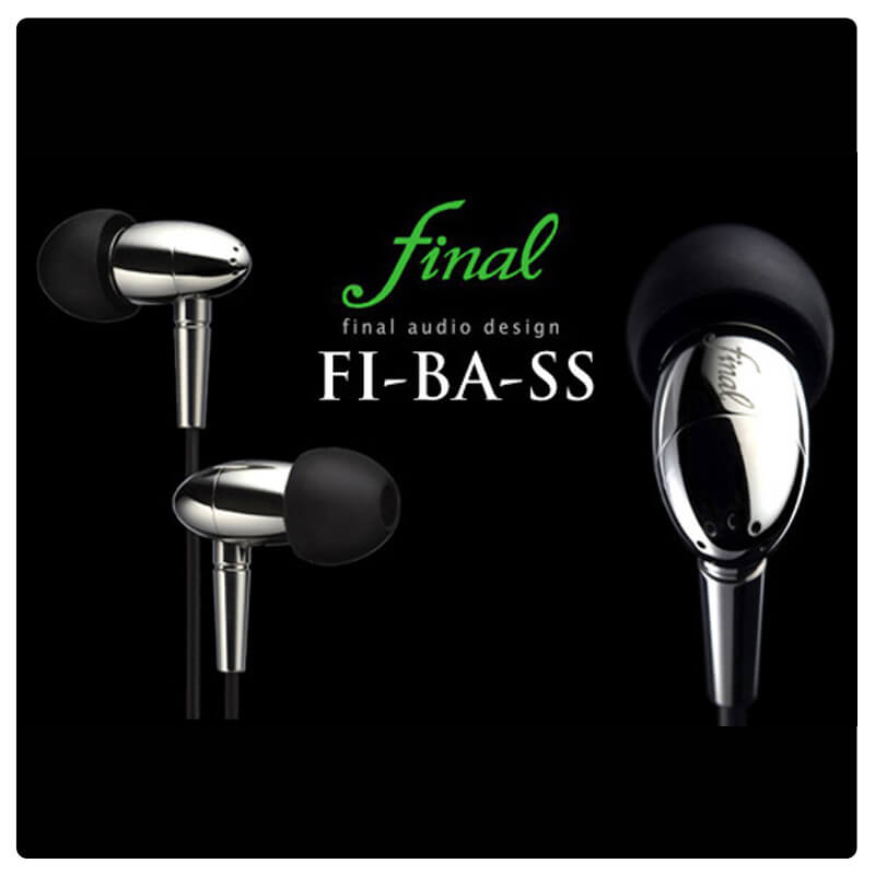 Final Audio - FI-BA-SS Earphones - EAR Customized Hearing Protection