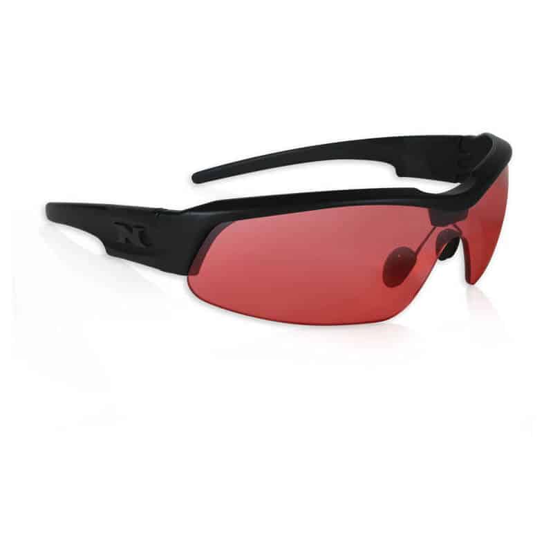 Medium purple Single Lens red/Black Frame NYX Sunglasses Pro Z17 