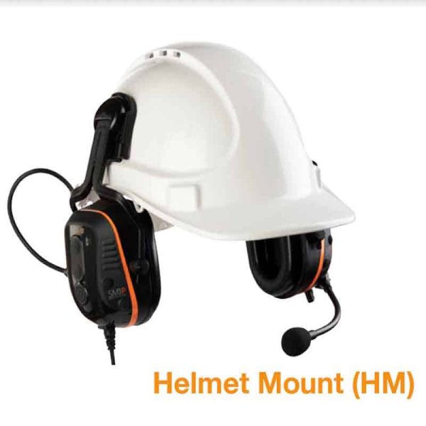 Helmet mount for the Sensear SM1P Headset.
