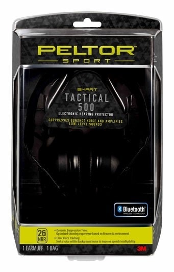 Peltor™ - Tactical 500 Bluetooth® Electronic Ear Muff Packaging