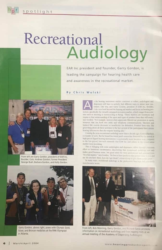 A magazine article exploring the benefits of recreational audiology for individuals.