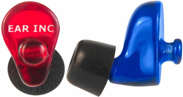 Two E.A.R. MHS™ 360 Electronic Earplug Accessories with ear inc branding.