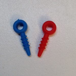 blue and red screw handles for hearing professionals