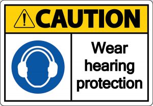 Caution Wear Hearing Protection